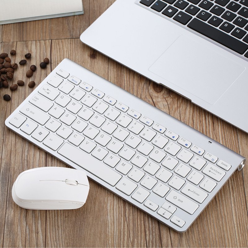 Wireless Portable Keyboard and Mouse Set